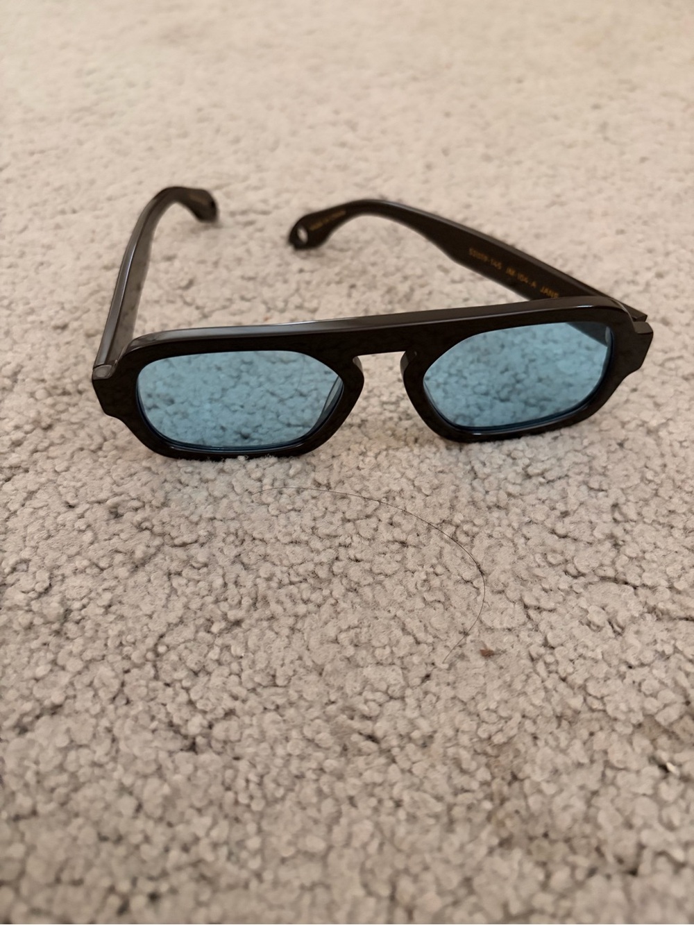 Elisa Johnson Jane Mini Blue Sunglasses